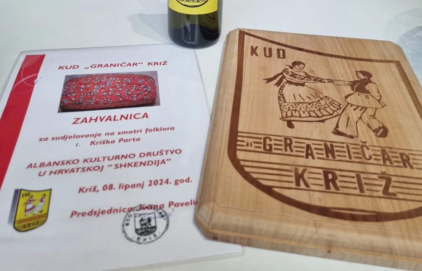 1.folklorna smotra Kriška parta u općini Križ